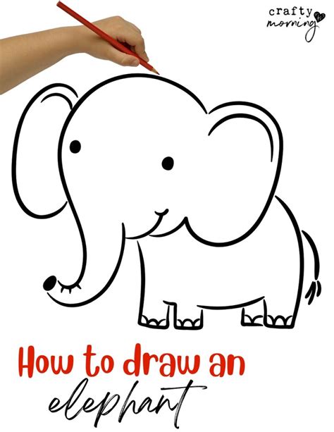 Image result for Easy Elephant Drawing