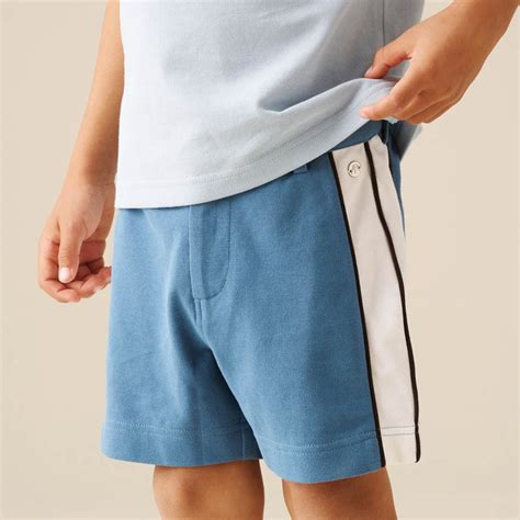 Angel & Rocket Boys Solid Blue Shorts
