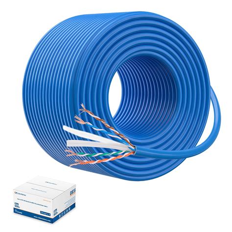 Cable Matters UL Listed 24 AWG, Stranded, Bare Copper Cat 6 Ethernet ...