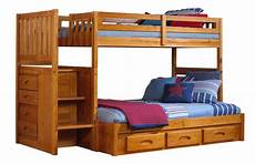 Bunk Beds by Discovery World Furniture Honey Staircase Bunk Beds