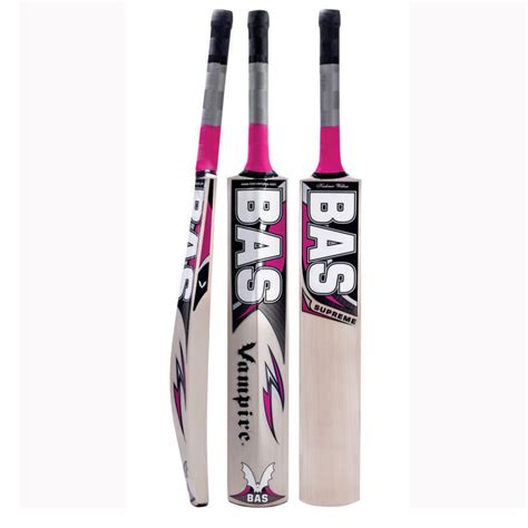 BAS Supreme Kashmir Willow Cricket Bat-SH – Sportswing.in