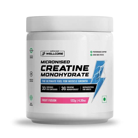 Wellcore - Pure Micronised Creatine Monohydrate Online| Wellversed