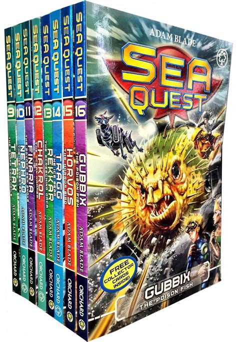 Sea Quest Series 3 and 4 Collection (8 Books Set) : Amazon.co.uk: Books