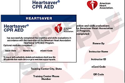 American Heart Association Heart Saver CPR AED, Lyfe Present HomeCare ...