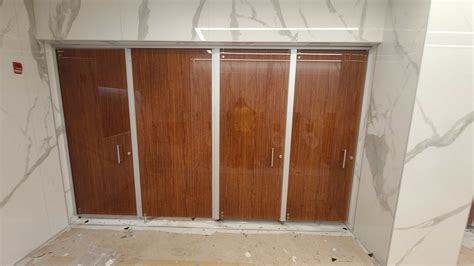 Thrislington Toilet Partitions Installation - TF Green Airport
