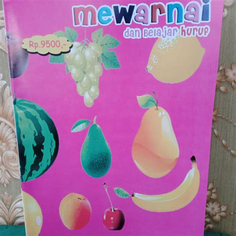 Jual mewarnai buah-buahan - Jakarta Barat - Toko Iqbal B | Tokopedia