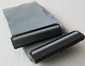 24 inch 3 Connector 50-pin SCSI Internal Flat Ribbon Cable - Terminator ...