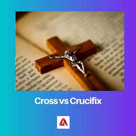 Cross And Crucifix Comparison