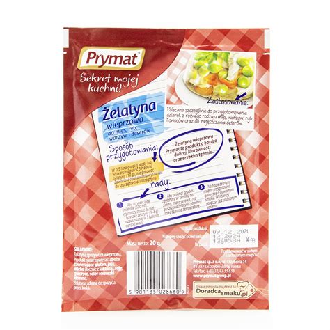 Prymat Pork Gelatin - European Food Express