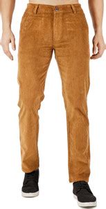 FLAKED Regular Fit Men Brown Trousers - Buy FLAKED Regular Fit Men ...