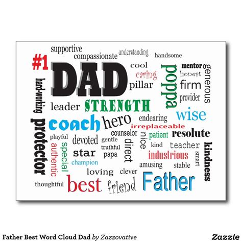 Words to Describe the Best Dad