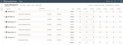 Image result for MS Project Layout