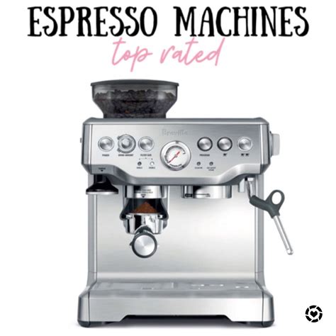 Top Rated Espresso Machines | Espresso-maschine, Cappuccino maschine ...
