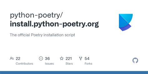 Image result for Python Poetry Logo