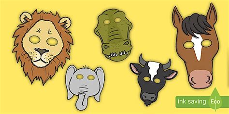Zoo Animals Booth Props