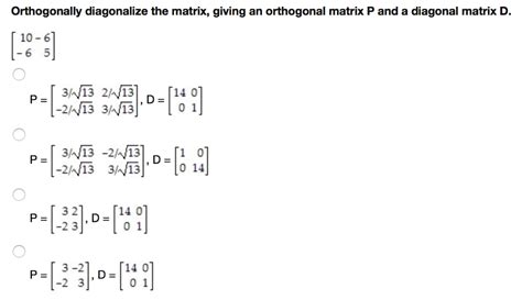 Image result for Orthogonal Transformation Matrix Diagonalization