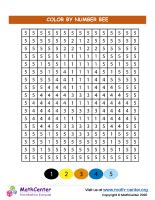 Grid Color By Numbers - Ladybug | Coloring Activities | Math Center