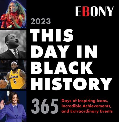 Buy 2023 This Day in Black History Boxed Calendar : 365 Days of ...
