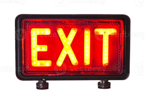 Image result for Red LED Exit Sign