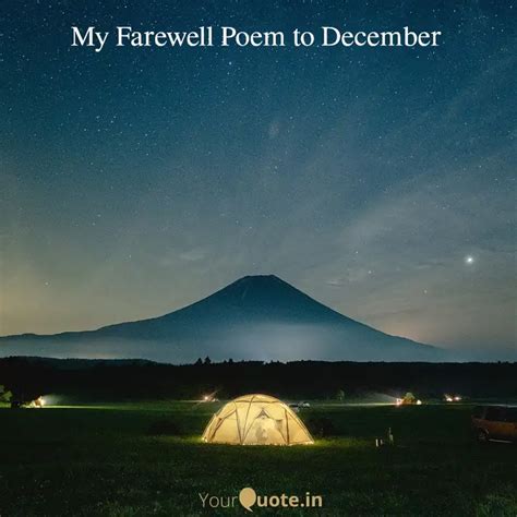 My Farewell Poem to Decem... | Quotes & Writings by YourQuote Baba ...