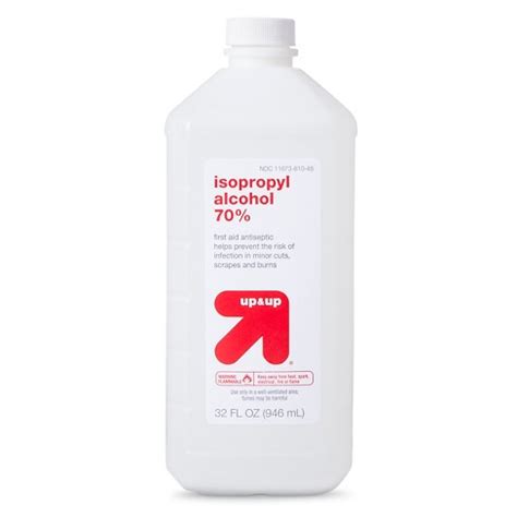 Isopropyl 70% Alcohol Antiseptic - 32oz - Up&Up™ : Target