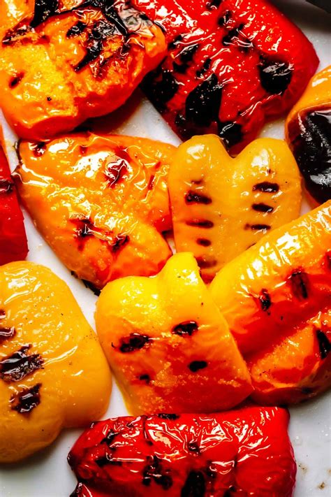 Easy Grilled Bell Peppers