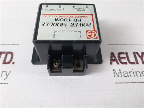 Ew Osakidengyosha Hd-100M Power Module Ac200/220V – Aeliya Marine Tech