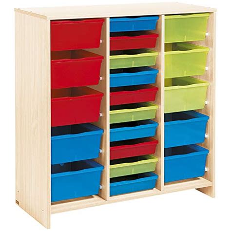 Amazon.in: Buy Meuble haut 20 bacs multicolores bouleau Book Online at ...