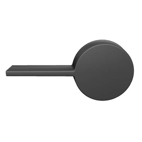 KOHLER Cimarron 2-5/8-in Side Mount Matte Black Toilet Lever K-9466-L ...