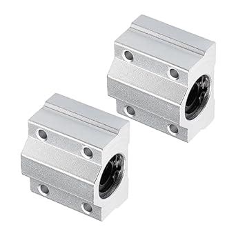 Kozelo 2pcs SCS10UU Linear Slide Blocks, [10mm Bore] Steel Linear ...