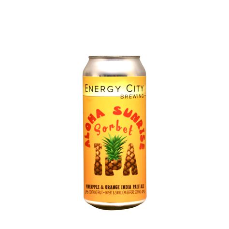 Energy City - Aloha Sunrise Sorbet IPA - Craft Metropolis