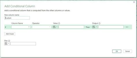 Image result for Power Query Call a Parameter into a Conditional Column