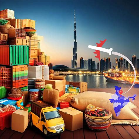 How to import products from India to Dubai?
