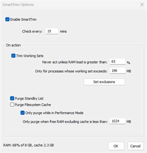 Image result for Process Lasso Smart Trim