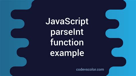 How to Use parseInt in JavaScript 的图像结果