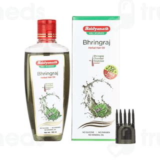 Baidyanath Bhringraj Herbal Hair Oil 100 Ml - Uses, Side Effects ...