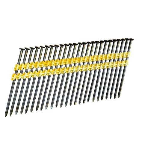 3-1/2 inch 21 Degree Framing Nails - Plastic Collated Strip – Sandbaggy