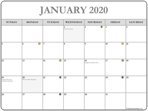 January 2020 Calendar Wallpapers - Top Free January 2020 Calendar ...
