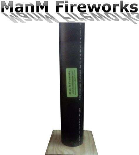 ManM Fireworks Blog: HDPE Firework Mortar Tube With Base.