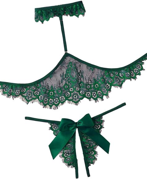 Lilosy Sexy Bow Choker Halter Floral Lace Sheer India | Ubuy