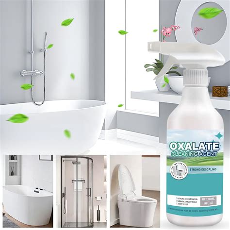 Oxalic Acid Descaling Cleaner, 120ml, Bathroom Toilet Stain Remover ...