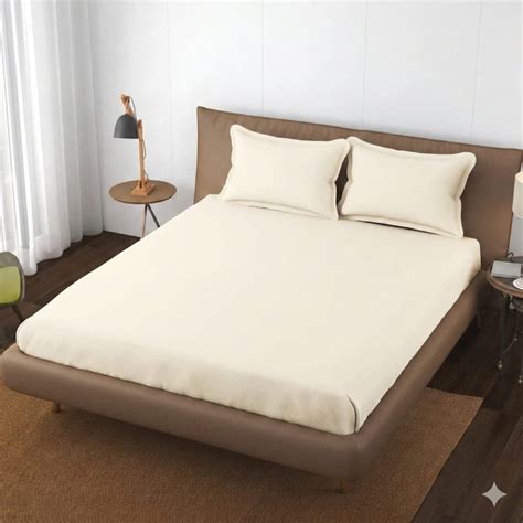 Buy Trance Home Linen 100% Cotton 78x72 inch King Elastic Fitted ...