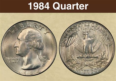 1984 Quarter Coin Value (Errors List, "D", "S" & "P" Mint Mark Worth ...
