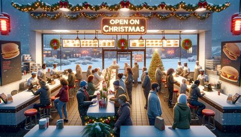 10 Fast-Food Restaurants Open On Christmas Day
