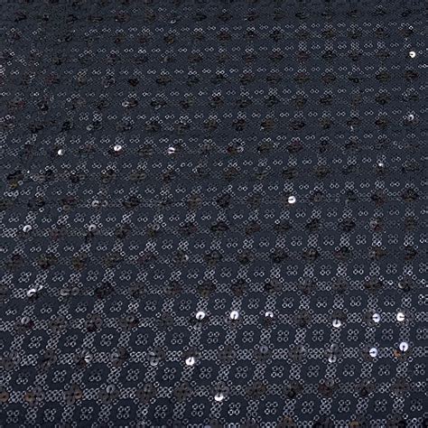 Black Sequins Thread Georgette Embroidery – Saroj Fabrics