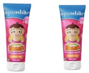 aquawhite CHHOTA BHEEM TOOTHPASTE FOR KIDS COMBO PACK OF 2 Toothpaste ...