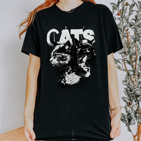 Custom Cats T-shirt, Cats Shirt, Shirt Women/men, Cat Lover Shirt ...