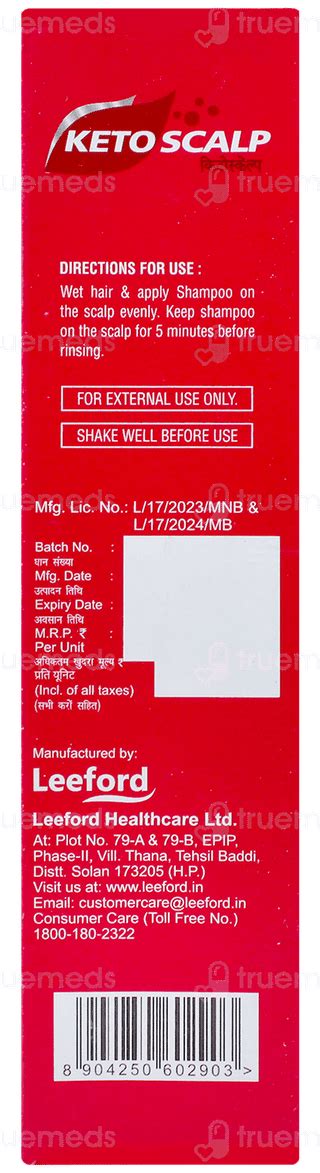 Ketoscalp Shampoo: Uses, Side Effects, Price & Substitutes
