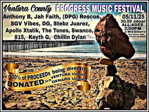 VC Progress Music Festival, Mrs. Olson's Restaurant, Oxnard, 11 May ...