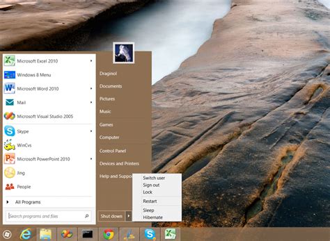 Image result for Windows 8 Start Menu Classic Shell